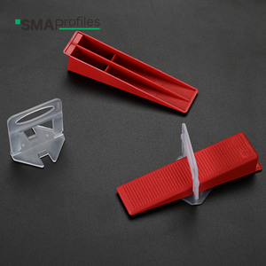 Smaprofiles Giá Rẻ Giá Tái Sử Dụng Gạch Phụ Kiện Clip Cho Sàn Gạch Miếng Đệm Đặc Biệt Cờ Lê Quay San Lấp Mặt Bằng Hệ Thống - Product Image 4