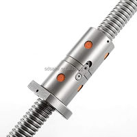 Kit mécanique 4 axes à vis à billes de haute précision et haute vitesse de 15 mm, 25 mm, 30 mm, 35 mm de diamètre, processus de rectification CNC, machine CNC
