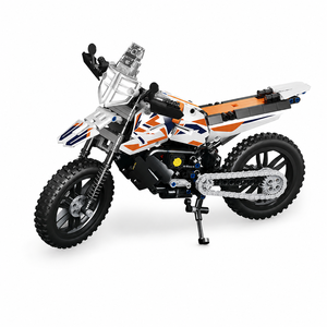 EPT 1:8 Juego de Bloques de Construcción de Motocross Todoterreno, 514 Piezas, Kit de Modelo de Motocicleta Mecánica para Niños Mayores de 6 Años - Product Image 1