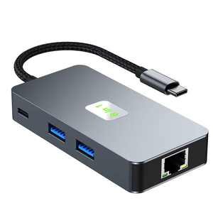 6-इन-1 डॉकिंग स्टेशन टाइप-सी से एचडी, सेब कंप्यूटर, लैपटॉप, मोबाइल फोन, लाइव स्ट्रीमिंग और स्क्रीन कास्टिंग कास्टिंग के लिए उपयुक्त - Product Image 4