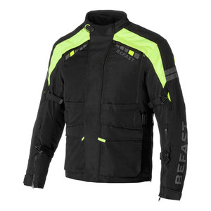 Veste moto 3 couches Befast VALKYRIA CE Noir Jaune L - Product Image 2