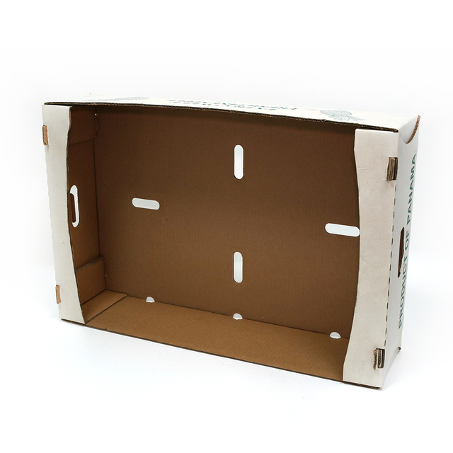 Fresh Pineapple Shipping Box Corrugated Cardboard Fruit Packaging Custom Logo