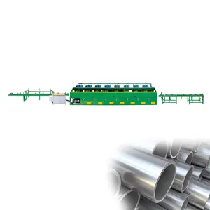 Máquina para polir máquina de polidor de aço inoxidável, tubo redondo, alta qualidade, máquina de polimento automática para aço inoxidável