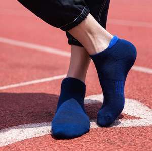 उच्च प्रदर्शन अधिकतम कुशन टखने के साथ महिलाओं और पुरुषों के लिए एड़ी टैब मोजे - Product Image 5