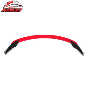 Convient pour Tesla Model Y 2020-2025, aileron de coffre de style sport, noir brillant et rouge - Product Image 3