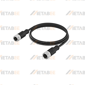 Câble de raccordement M12 mâle droit vers femelle à angle droit, connecteur à 4 broches codé A, cordon de capteur industriel, ensemble de câbles adaptateur IP67 - Product Image 5