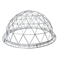 Dôme de projection sphérique Seeball de 8 m de diamètre en PVC blanc OEM/ODM pour cinéma, avec 3D à l'œil nu et pression négative