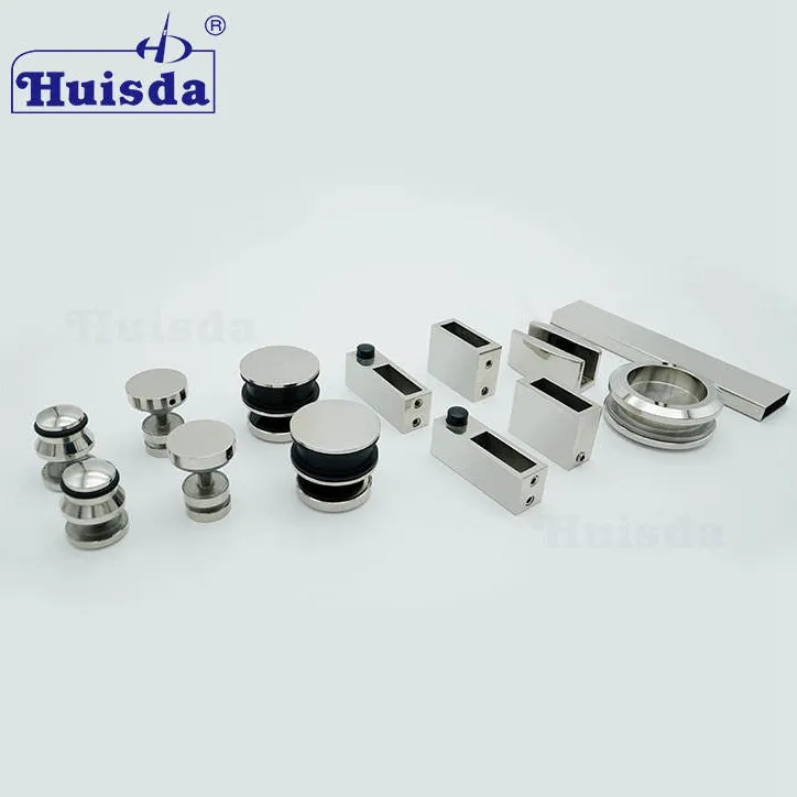 Best Price American Style Sliding Shower Door Fittings Track And Roller For Sliding Door System Glass Door Accessories