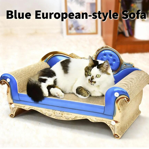 Groothandel in schattige katten breipatronen katten krabplank golfrand ontwerp bankkrabbescherming snelle levering voor bulkbestellingen - Product Image 3