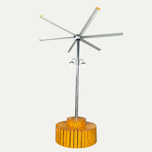 Grands ventilateurs d'extérieur avec moteur 220v Protection solaire de refroidissement verticale étanche à la pluie pour hôtels usines parcs d'attractions composants de base - Product Image 4