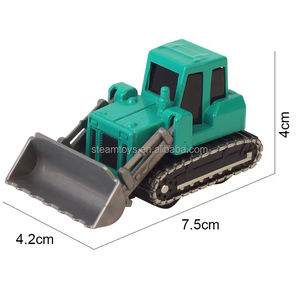 अच्छी बिक्री डायकास्ट निर्माण वाहन खिलौने धातु इंजीनियरिंग ट्रैक्टर स्नोमोबाइल पुल बैक मिनी कार उपहार खिलौना - Product Image 5