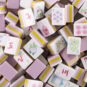 Mesa de Mahjong de Acrílico Estilo Americano Moderno y Personalizado al por Mayor, Juego de Mesa de Entretenimiento, Fichas de Mahjong - Product Image 1