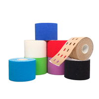 Bande de kinésiologie prédécoupée imperméable de 5 cm pour la santé, la compression et le sport, vente en gros personnalisée