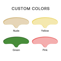 OEM 11 Pièces Patchs Anti-rides en Silicone Réutilisables pour les Yeux, le Front, le Cou et la Poitrine, Autocollants en Silicone pour les Rides du Visage