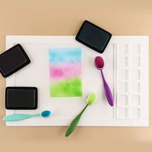 Tapis de dessin pour enfants en silicone facile à nettoyer, imperméable, réutilisable, tapis de peinture - Product Image 3