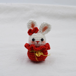 Un ornements avec l'image d'un petit lapin est <span class=keywords><strong>très</strong></span> mignon et c'est un accessoire idéal à porter sur le corps. - Product Image 4