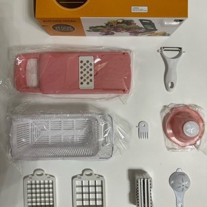 Multifunctional Manual Fruit Onion Mandoline Slicer Machine 16-1 <b>Kitchen</b> <b>Tools</b> <b>Gadgets</b> Vegetable Cutter Chopper Potato Dicer - Product Image 4