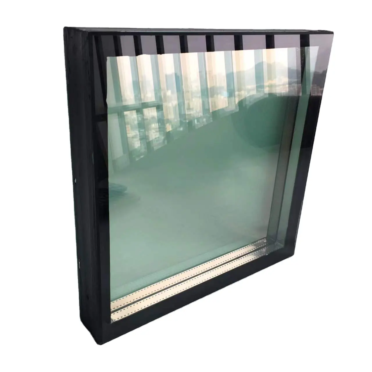 Building glass 5+9a+5mm 6+12a+6mm double glazing low e tempered insulated glass