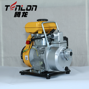 Pompe à eau ronde à essence 3HP WP15, hauteur de refoulement 36m, débit 15m³/h pour l'agriculture de légumes en zone montagneuse (Indonésie, Thaïlande) - Product Image 4