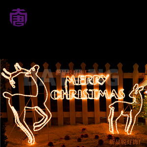 Flat Panel <b>Christmas</b> Motif <b>Lights</b> Bring Festive Graphics to Shopping Malls Hotels Streets and Winter Event Displays - Product Image 6