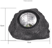 Lampes solaires LED d'extérieur étanches pour jardin, éclairage paysager décoratif à l'effet soleil levant pour allées, pelouses, jardins, patios et chemins