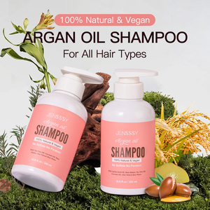 Champú orgánico <span class=keywords><strong>con</strong></span> aceite <span class=keywords><strong>de</strong></span> argán para el crecimiento del cabello, sin sulfatos, Vegano, <span class=keywords><strong>aloe</strong></span> <span class=keywords><strong>vera</strong></span>, arroz, <span class=keywords><strong>biotina</strong></span>, anti caída del cabello, marca blanca, OEM - Product Image 5