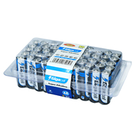 Pila Alcalina AA LR6 AM3 de Precio Económico, Paquete de 4 Unidades en Bolsa Retráctil, Pilas de Lápiz de Celda Seca Primaria