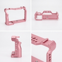 Cage pour appareil photo reflex numérique en aluminium CNC sur mesure, fabricant d'accessoires professionnels pour appareils photo