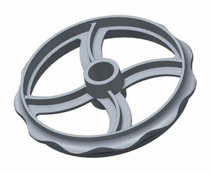 ברזל חקלאות טבעת קיימברידג 'רולר - Product Image 1