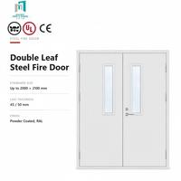 Porte en acier coupe-feu, livraison directe usine, diverses options de verrouillage pour la construction de complexes de bureaux et la sécurité incendie