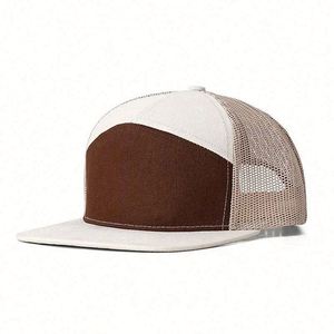 Casquette de baseball respirante à 7 panneaux et visière plate Richardson 168 en coton avec LOGO personnalisé – Vente en gros - Product Image 4