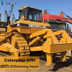 Bulldozer Caterpillar D7H Usado en Venta, con Bomba de Rodamientos y Motor Originales, Hecho en Japón - Product Image 1