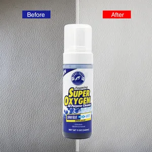 Hot Selling Super Oxygen Foaming Cleaner Blue All Purpose Foam Cleaner Leather Fabric Cleaning Foam Manufacturer