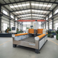 Máquina de Corte de Piedra de Granito CNC 3D con Servomotor, Software Artcam, Motor con Rodamientos, Engranajes, Motor JK-1325 5.5kW 380V 250mm Máx.
