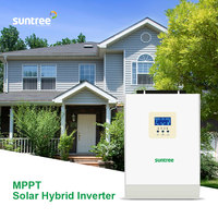 Hệ Thống Năng Lượng Mặt Trời 2KW 3kw 5kw 48V Cho Máy Biến Tần Năng Lượng Mặt Trời Kết Hợp Trong Nhà 5kw