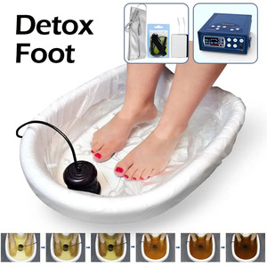 Innovador masajeador de pies eléctrico portátil <span class=keywords><strong>Ionic</strong></span> <span class=keywords><strong>Foot</strong></span> Detox Soak Machine Ion Cell Cleaner Bath para limpieza profunda Desintoxicación - Product Image 3