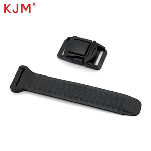 Boucle de casque de moto KJM 124 mm, attache latérale en plastique pour accessoires de casque de véhicule électrique - Product Image 4