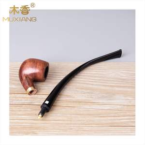 मुक्सीयांग कारखाने प्रत्यक्ष गंडल्फ पाइप थोक लकड़ी के चर्चवार्डन तंबाकू पाइप छोटे लकड़ी के पाइप - Product Image 6