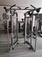 2026 Appareil de musculation professionnel à poulies doubles réglables et à câble croisé en acier inoxydable pour l'entraînement de la force du dos