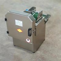 Eléctrica 2-30mm hoja vegetal pimienta apio corte rebanada máquina vegetal cinturón cortador