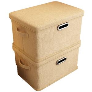 Boîte de rangement pour vêtements, rectangulaire, grande capacité, pliable, en tissu, pour vêtements, couettes, jouets, livres - Product Image 2