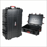 Valise trolley en ABS rigide de fabrication chinoise, étanche IP67, antichoc, anti-poussière, pour le stockage et la protection d'équipements audio DJ avec mousse personnalisée