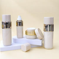 Soins de la peau personnalisés pour flacon pompe en plastique PET vide de 50g, 60ml, 120ml, 150ml pour lotion, shampoing, cosmétiques