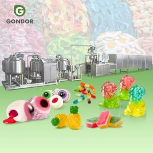 Máquina para hacer caramelos de azúcar duros, blandos, gomosos, cristalinos y piruletas con formas especiales, y línea de vertido de fudge 200.00-1000.00 - Product Image 1