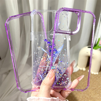 Design de mode 3 en 1 époxy étincelle Bling coque de téléphone incassable pour INFINIX Smart 10 PLUS