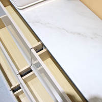 Table de maquillage moderne éclairée pour chambre à coucher, coiffeuse de maquillage en gros direct usine
