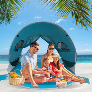 Easy Pop up Sport Umbrella Park Sea Shore Lake <span class=keywords><strong>Camping</strong></span> Pesca Refugio Fiesta Viajes Sombra Playa Tienda para Amigos de <span class=keywords><strong>la</strong></span> familia - Product Image 2