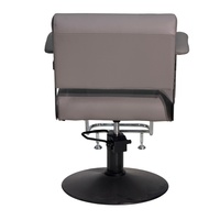 Fauteuil de Salon de Coiffure Hydraulique Robuste et Tendance, Pivotant à 360°, Inclinable et Réglable, Écologique, pour Salon de Beauté ou Salon