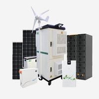 Vente en gros de système d'énergie éolienne solaire hybride hors réseau 5kW nouveau système d'énergie verte renouvelable 30kW 10kW système solaire complet pour la maison