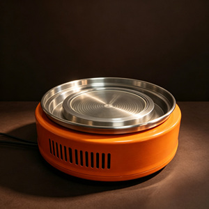 Grill électrique professionnel rond <span class=keywords><strong>autonettoyant</strong></span> Jilu pour la cuisson et la grillade, idéal pour la famille - Product Image 1